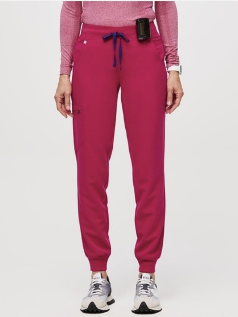 Figs Ultra Rose Zamora Jogger Scrub Pants Size XS